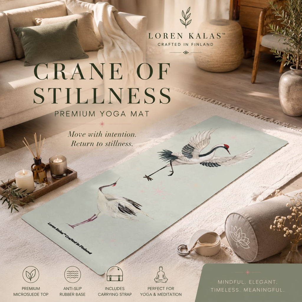 Loren Kalas™ | Grue Royale™ Botanical Yoga Mat